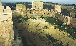 Silos Courtyard of Alcalá Castle