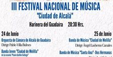 III FESTIVAL NACIONAL DE BANDAS DE MÚSICA CIUDAD DE ALCALÁ